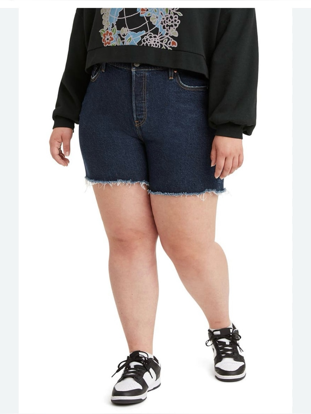 Calvin Klein Jeans Dark Blue Jean Shorts
